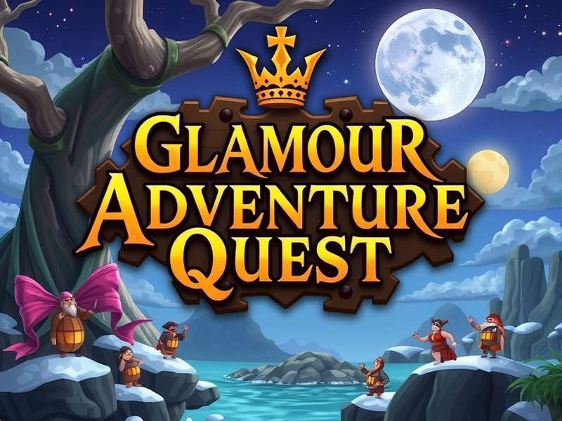 Glamour Adventure Quest Game Banner